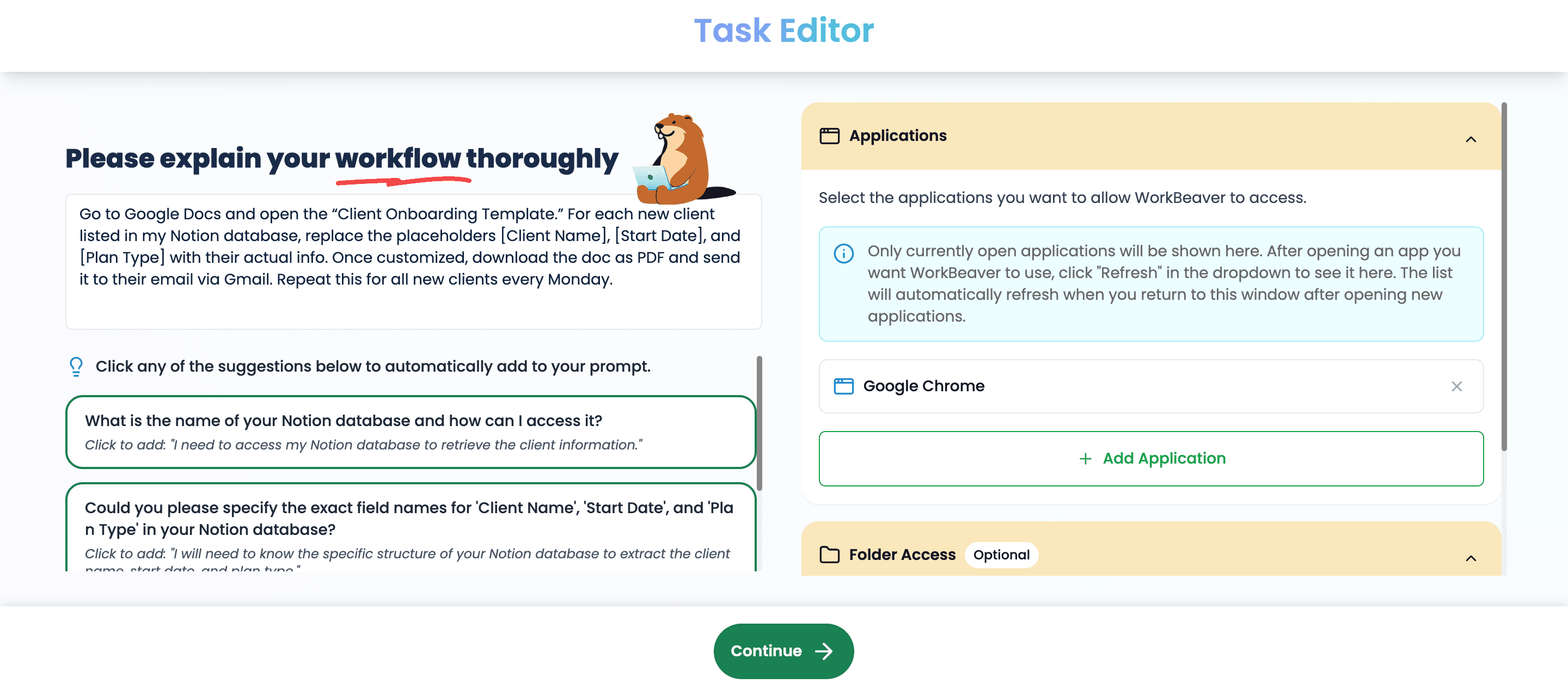 Use Case Manual Reminders