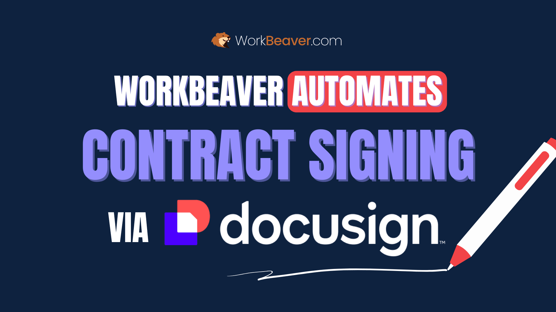 Automated Document Signing with WorkBeaver 
